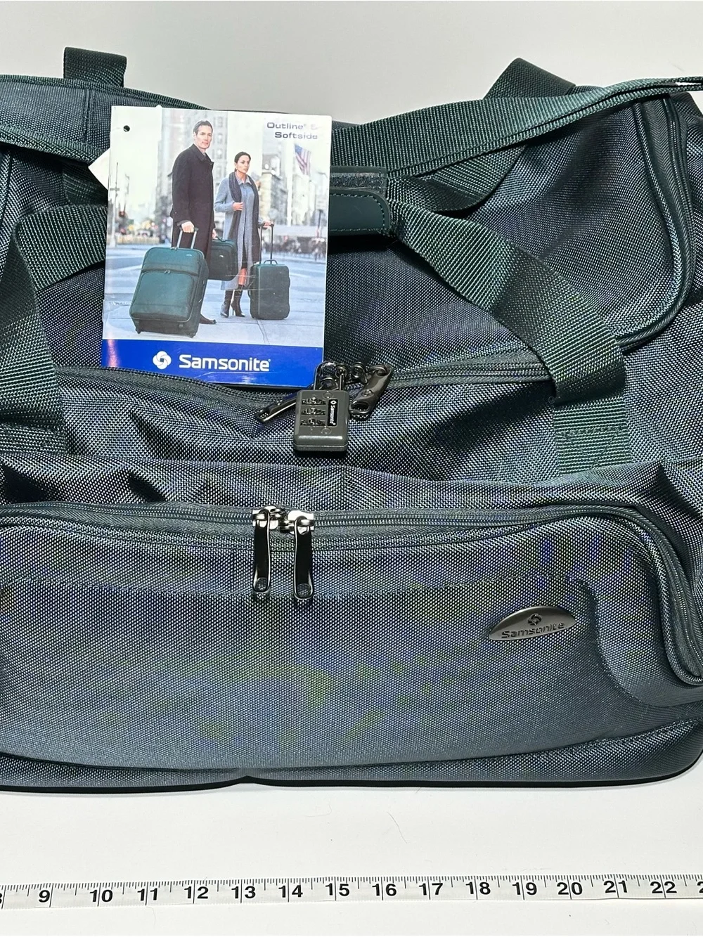 Samsonite Duffel Bag in dark Teal Green